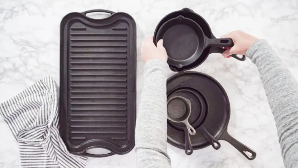 How to clean a cast iron Skillet